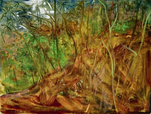 Thicket IV, 24" x 32", oil on linen, 2010. Thicket IV, 24" x 32", oil on linen, 2010.
